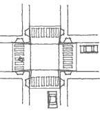 Adapted from <i>Making Streets That Work</i>, Seattle, 1996