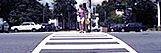 crosswalks and intersections