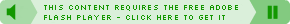This content requires the free Adobe flash player - click here to get it